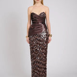 ELIYA THE LABEL (brown liquid) Aurelia maxi