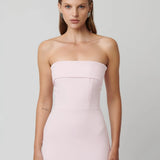 EFFIE KATS (baby pink) MONROE GOWN strapless maxi