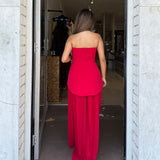 ELIYA THE LABEL (red) Leo corset maxi