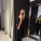 TOJHA (black) Fiorella strapless maxi