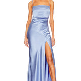 BEC AND BRIDGE (blue) Nadia silk maxi