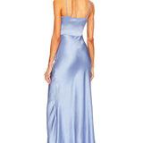 BEC AND BRIDGE (blue) Nadia silk maxi