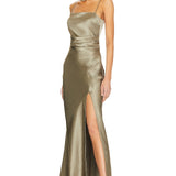 BEC AND BRIDGE (khaki) Nadia silk maxi