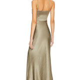 BEC AND BRIDGE (khaki) Nadia silk maxi