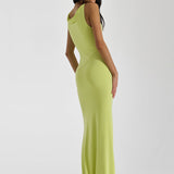 NATALIE ROLT (lime green) bettina gown