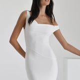 NATALIE ROLT (white) Bettina gown