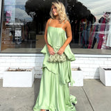 ELLIATT (sage green) Tilly Tiered maxi
