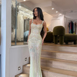 ALBINA DYLA (pistachio green) Blush Couture Gown