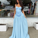 FENITY (blue) Amelia corset gown