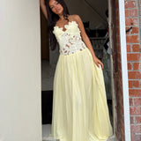 HANSEN AND GRETEL (butter yellow) Stephanie maxi