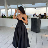 HOUSE OF CB (black) Lady Scarlett midi