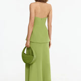 ACLER (green) Bankfield corset maxi