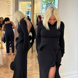 EFFIE KATS (black) Orabella Gown