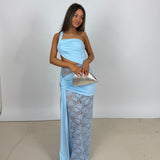 DECONDUARTE (blue) Paradiso lace maxi