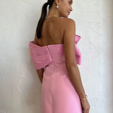 RACHEL GILBERT (baby pink) Kacey bow mini