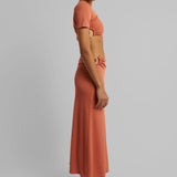 CHISTOPHER ESBER (orange/rust) skirt/top set