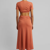 CHISTOPHER ESBER (orange/rust) skirt/top set