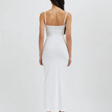 CHRISTOPHER ESBER (white) Orbit Column midi