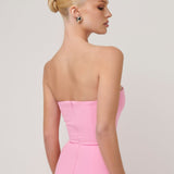 EFFIE KATS (pink) Sierra Strapless midi
