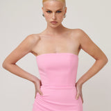 EFFIE KATS (pink) Sierra Strapless midi