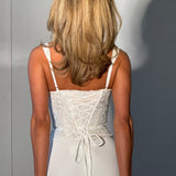 BABYBOO (white lace) Tansy Corset & Kaia Maxi Skirt