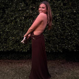 ANCE GRIA (brown) Gaia gown