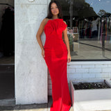 ACLER (red) Esher corset maxi
