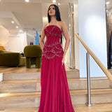 ORELTH (ruby red) Azura Gown