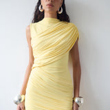 DELAVALI (yellow) Ravenna jersey mini with tail