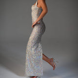 THE DOLL HOUSE (nude/crystal) Antonia maxi
