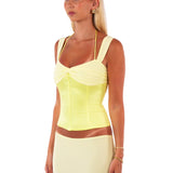 I AM DELILAH (yellow) Scarlett corset and skirt set
