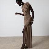 DELAVALI (light brown) Ravenna jersey mini with tail