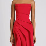 ELIYA THE LABEL (red) Deanna corset gown