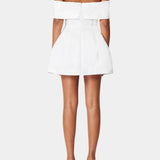 ELLIATT (white) Alice Party off the shoulder mini