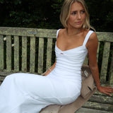 MADISON GRACE (White) Bianco Midi