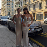 ALBINA DYLA (silver) Ella Crystal Gown