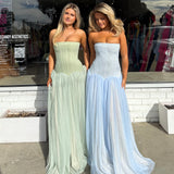 MAGIC MUSE (blue) tule gown