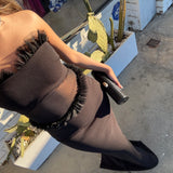 TOJHA (black) Kanika strapless maxi
