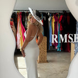 BEC AND BRIDGE (white) Arlene Backless Midi