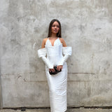 ELIYA THE LABEL (white) Annalise midi