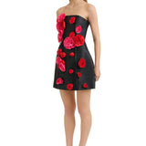 ELIYA THE LABEL (black/red) Eryn flower mini