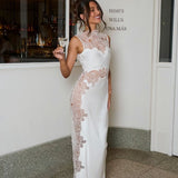 SHONA JOY (white) Stratus lace maxi
