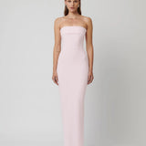 EFFIE KATS (baby pink) MONROE GOWN strapless maxi