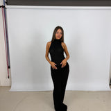 EFFIE KATS (black) Parker mesh bodysuit and skirt set