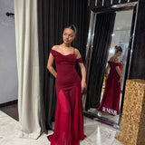 SHE IS OLLA (red) Margo a-line maxi
