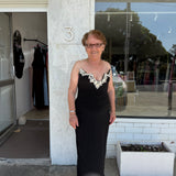 ALBINA DYLA (black/diamonte) Poison Ivy gown