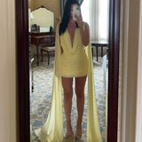CALIA (yellow) Sienna drape mini