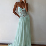 HANSEN AND GRETEL (aqua blue) Stephanie maxi