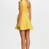 ACLER (yellow) Drake one shoulder mini