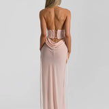 NATALIE ROLT (baby pink) Allira sheer SKIRT